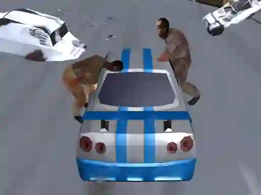 Jwèt Car vs Zombies sou entènèt