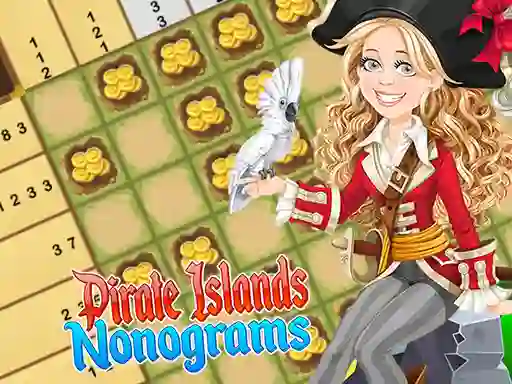 Jwèt Pirate Islands Nonograms sou entènèt