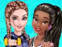 Jwèt Princesses Workout Buddies sou entènèt