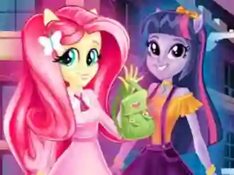 Jwèt Equestria Girls First Day at School sou entènèt