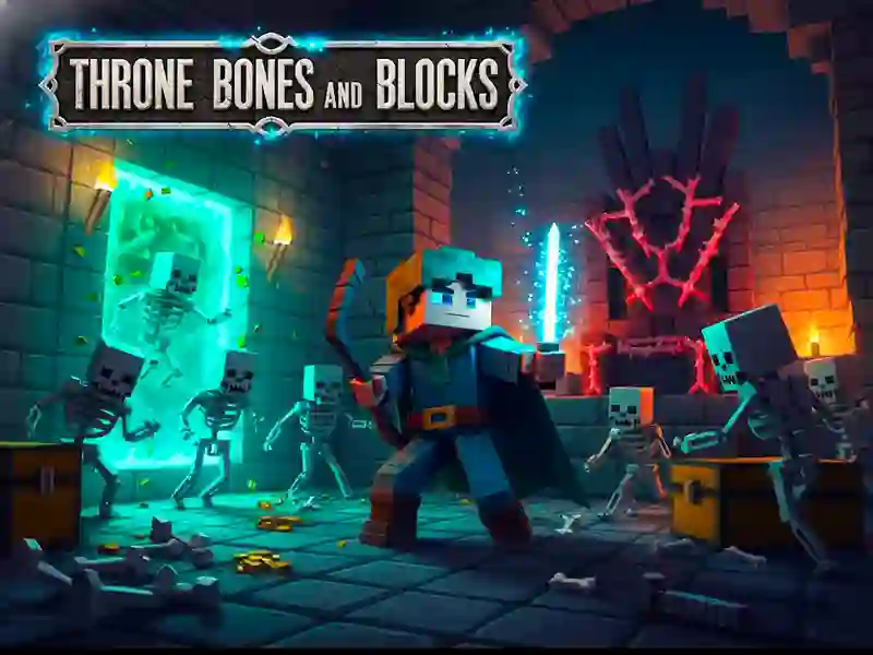 Jwèt Throne Bones And Blocks sou entènèt