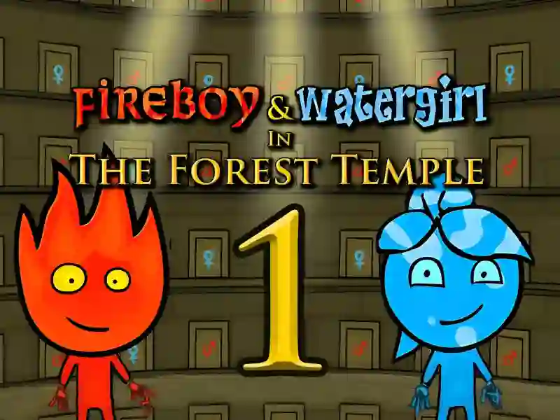 Jwèt Fireboy & Watergirl In The Forest Temple sou entènèt