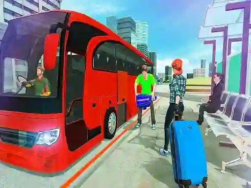 Jwèt My City Bus Driver Simulator Passenger Transport sou entènèt