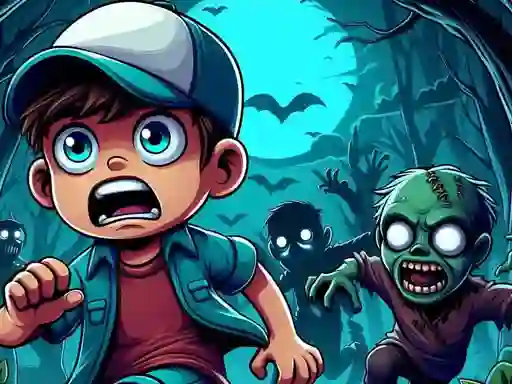 Jwèt Zombie Chase sou entènèt