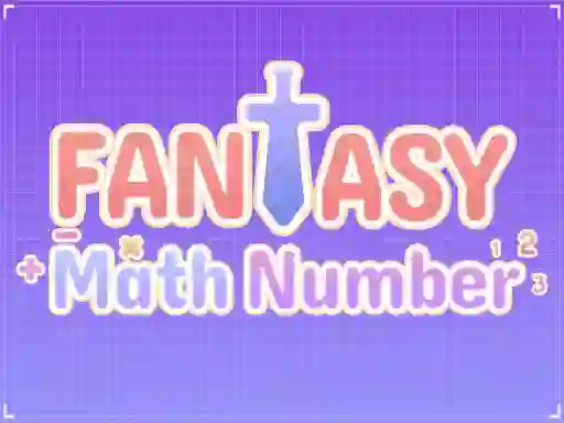 Jwèt Fantasy Math Number sou entènèt