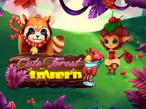 Jwèt Cute Forest Tavern sou entènèt