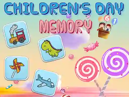Jwèt Children's Day Memory sou entènèt