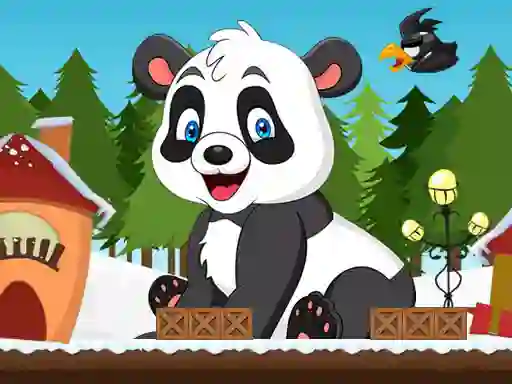 Jwèt Christmas Panda Adventure sou entènèt