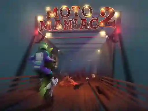 Jwèt Moto Maniac 2 sou entènèt