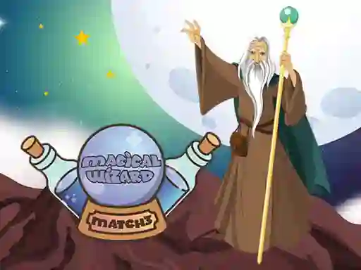 Jwèt Magical Wizard Match 3 sou entènèt