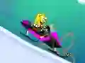 Jwèt Sponge Bob Sled Ride sou entènèt