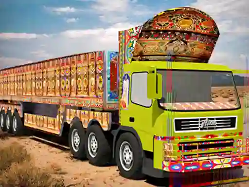 Jwèt Truck Driver Cargo sou entènèt