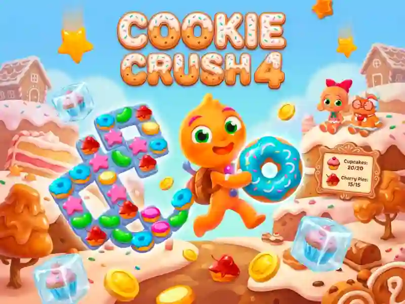 Jwèt Cookie Crush 4 sou entènèt