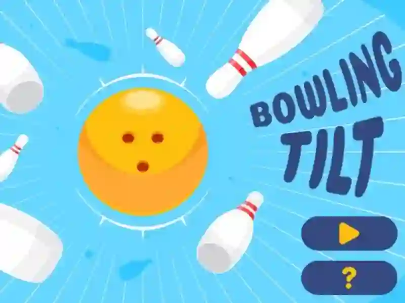 Jwèt Bowling Tilt sou entènèt