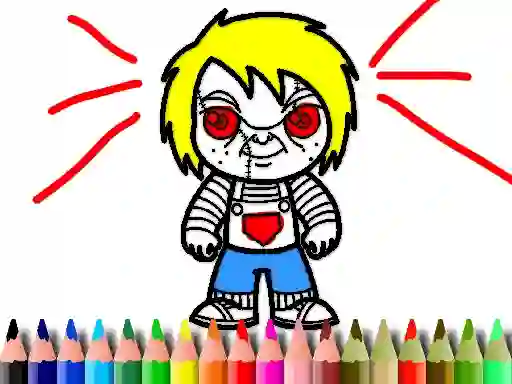 Jwèt Scary Boy Coloring Book sou entènèt