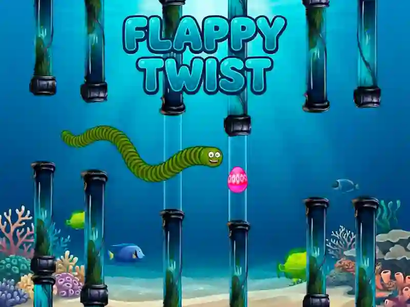 Jwèt Flappy Twist sou entènèt