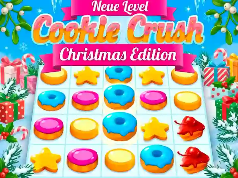 Jwèt Cookie Crush: Christmas Edition sou entènèt
