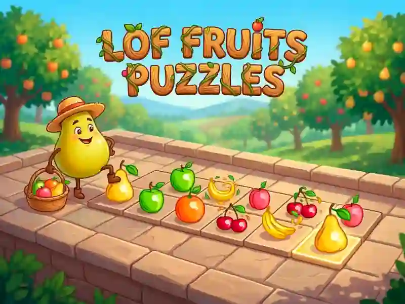 Jwèt Lof Fruits Puzzles sou entènèt