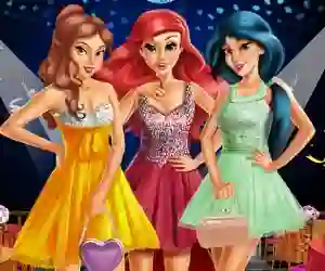 Jwèt Princesses Prom Night sou entènèt