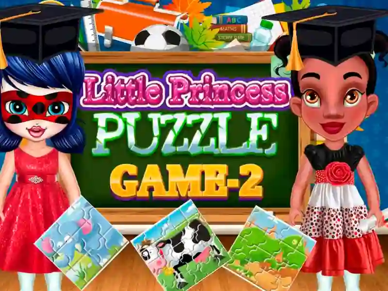 Jwèt Little Princess Puzzle Game 2 sou entènèt