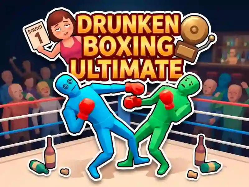 Jwèt Drunken Boxing: Ultimate sou entènèt