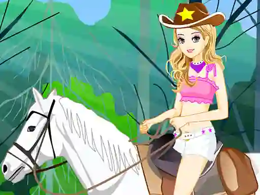 Jwèt Horse Rider Girl sou entènèt