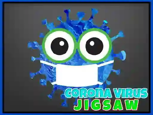 Jwèt Corona virus jigsaw sou entènèt