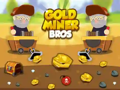 Jwèt Gold Miner Bros sou entènèt