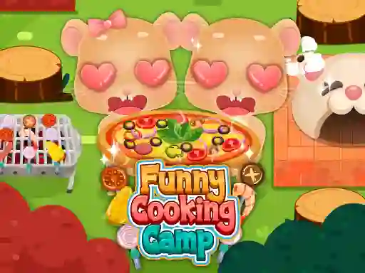 Jwèt Funny Cooking Camp sou entènèt