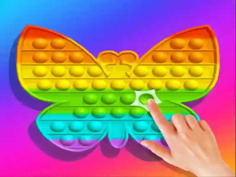 Jwèt Pop It 3D Fidget Toy Maker sou entènèt