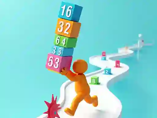 Jwèt Cube Stack 2048 sou entènèt