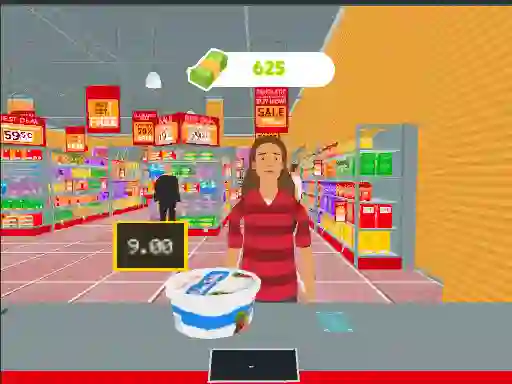 Jwèt Market Shopping Simulator sou entènèt