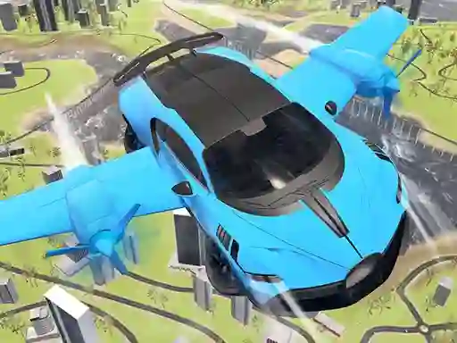Jwèt Real Sports Flying Car 3d sou entènèt