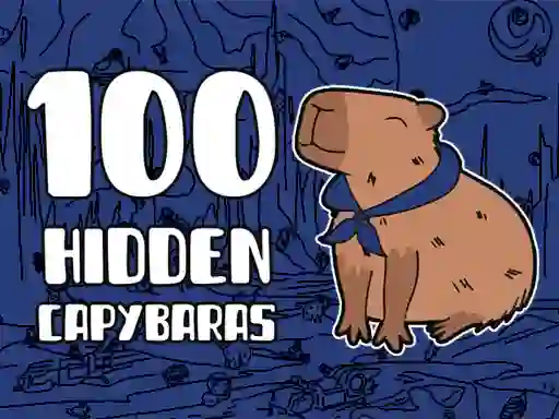 Jwèt 100 Hidden Capybaras sou entènèt