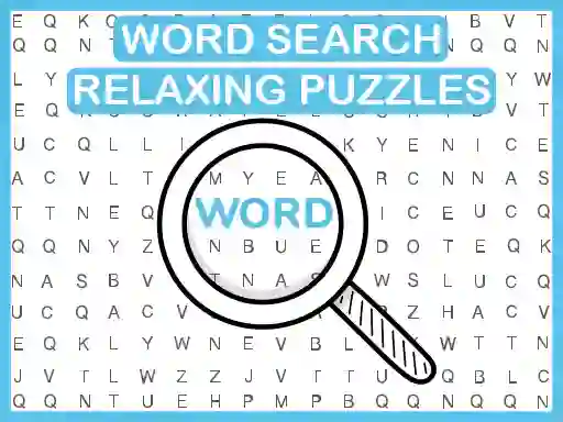 Jwèt Word Search Relaxing Puzzles sou entènèt