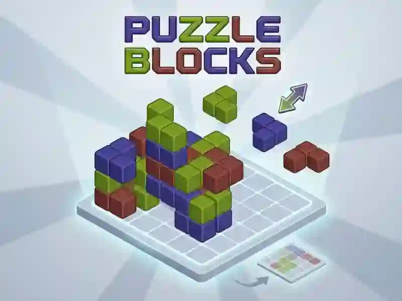 Jwèt Puzzle Blocks sou entènèt