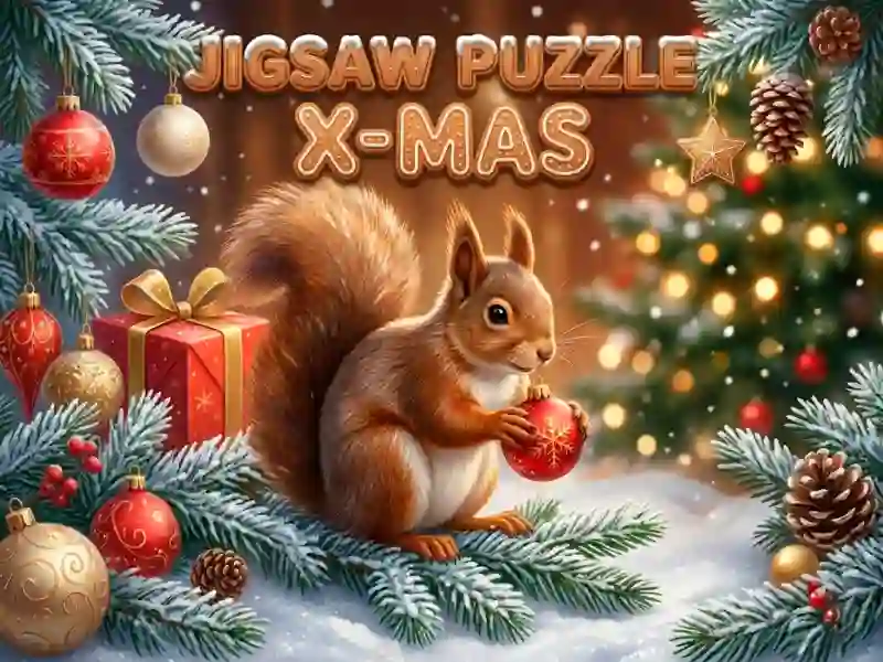 Jwèt Jigsaw Puzzle X-Mas sou entènèt