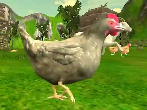 Jwèt Chicken Shooter sou entènèt