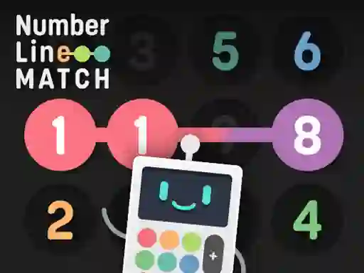 Jwèt Number Line Match sou entènèt