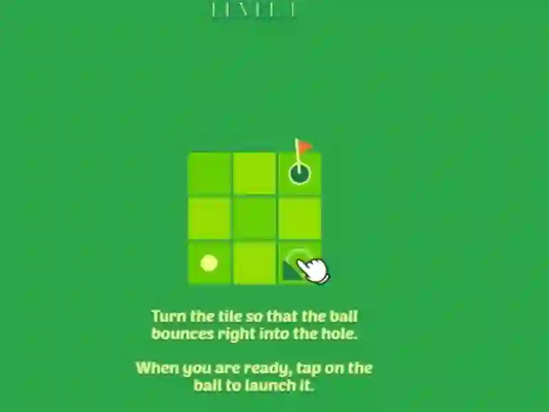 Jwèt Golf Puzzle sou entènèt