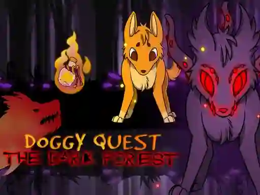 Jwèt Doggy Quest The Dark Forest sou entènèt