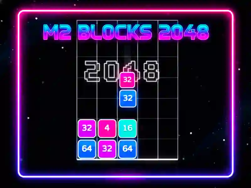 Jwèt M2 Blocks 2048 sou entènèt