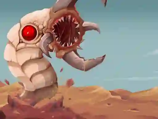 Jwèt Deep Worm sou entènèt