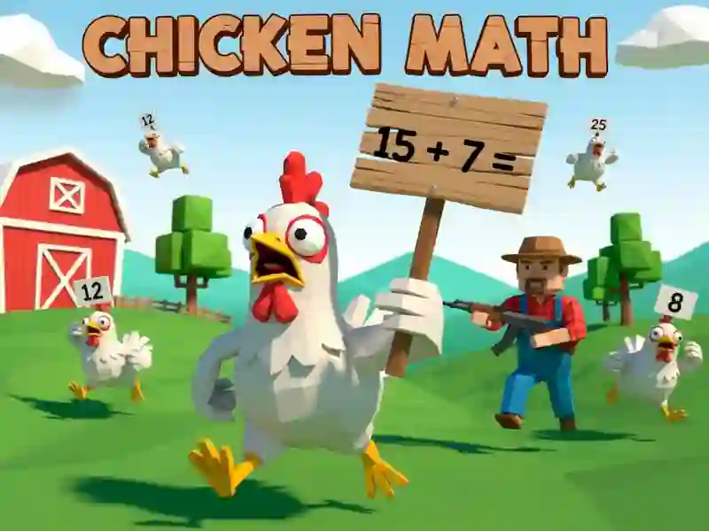 Jwèt Chicken Math sou entènèt