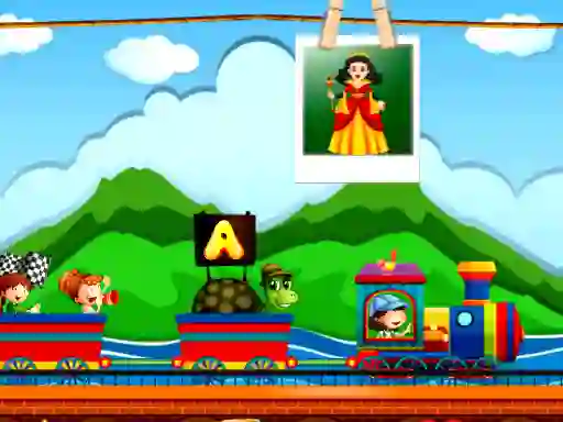 Jwèt Alphabetic train sou entènèt