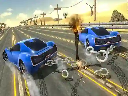 Jwèt Chain Car Stunt sou entènèt