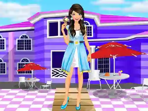 Jwèt Summer Vacation Dressup sou entènèt