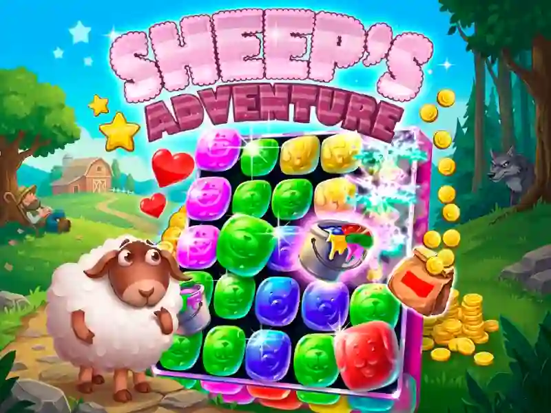 Jwèt Sheeps Adventure sou entènèt