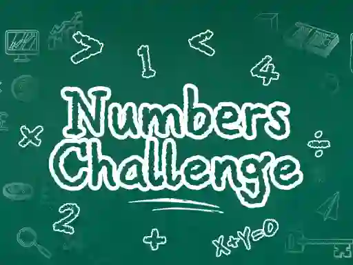 Jwèt Numbers Challenge sou entènèt