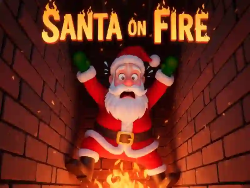 Jwèt Santa on Fire sou entènèt